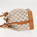 LOUIS VUITTON Damier Azur Noe BB Shoulder Bag N41220 LV Auth 146114-4