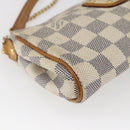 LOUIS VUITTON Damier Azur Eva Shoulder Bag 2way N55214 LV Auth 146116-16