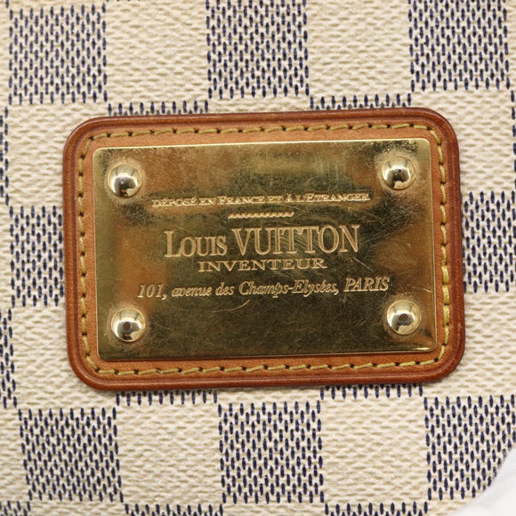 LOUIS VUITTON Damier Azur Eva Shoulder Bag 2way N55214 LV Auth 146116