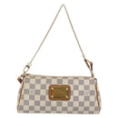 LOUIS VUITTON Damier Azur Eva Shoulder Bag 2way N55214 LV Auth 146116-13