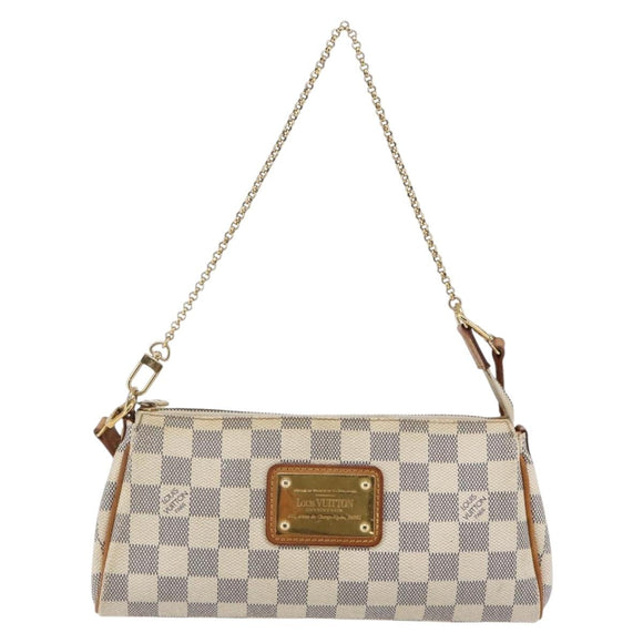 LOUIS VUITTON Damier Azur Eva Shoulder Bag 2way N55214 LV Auth 146116