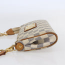 LOUIS VUITTON Damier Azur Eva Shoulder Bag 2way N55214 LV Auth 146116-3