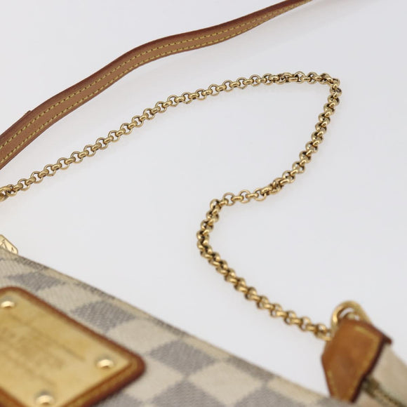 LOUIS VUITTON Damier Azur Eva Shoulder Bag 2way N55214 LV Auth 146116