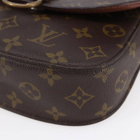 LOUIS VUITTON Monogram Saint Cloud MM Shoulder Bag M51243 LV Auth 146118
