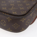 LOUIS VUITTON Monogram Saint Cloud MM Shoulder Bag M51243 LV Auth 146118-12