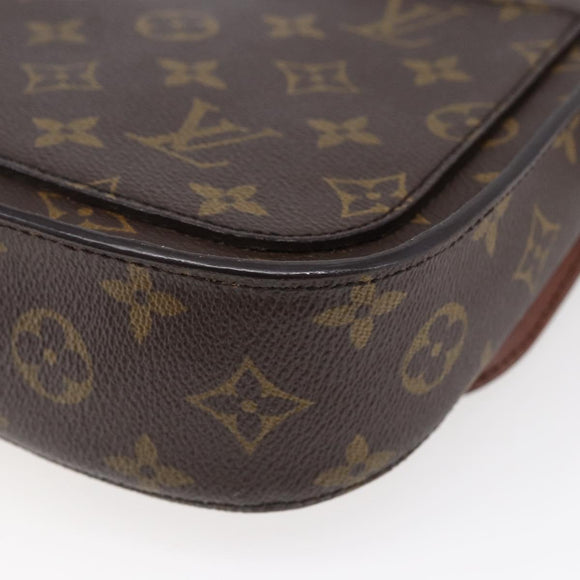 LOUIS VUITTON Monogram Saint Cloud MM Shoulder Bag M51243 LV Auth 146118
