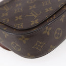 LOUIS VUITTON Monogram Saint Cloud MM Shoulder Bag M51243 LV Auth 146118-13