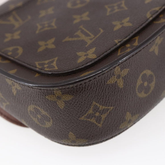 LOUIS VUITTON Monogram Saint Cloud MM Shoulder Bag M51243 LV Auth 146118