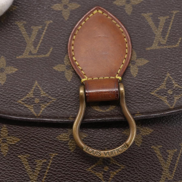 LOUIS VUITTON Monogram Saint Cloud MM Shoulder Bag M51243 LV Auth 146118