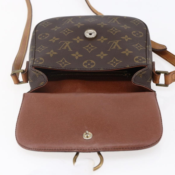 LOUIS VUITTON Monogram Saint Cloud MM Shoulder Bag M51243 LV Auth 146118