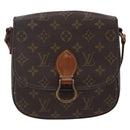 LOUIS VUITTON Monogram Saint Cloud MM Shoulder Bag M51243 LV Auth 146118-2