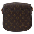 LOUIS VUITTON Monogram Saint Cloud MM Shoulder Bag M51243 LV Auth 146118-3