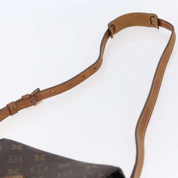 LOUIS VUITTON Monogram Saint Cloud MM Shoulder Bag M51243 LV Auth 146118