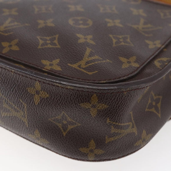 LOUIS VUITTON Monogram Saint Cloud GM Shoulder Bag M51242 LV Auth 146119
