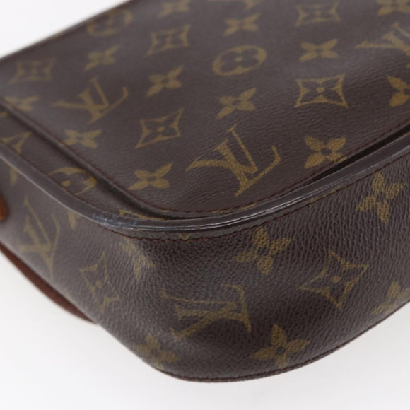 LOUIS VUITTON Monogram Saint Cloud GM Shoulder Bag M51242 LV Auth 146119