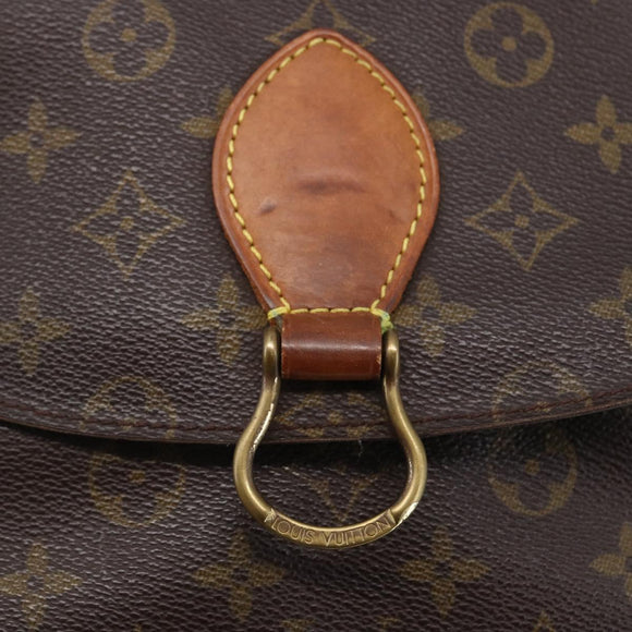 LOUIS VUITTON Monogram Saint Cloud GM Shoulder Bag M51242 LV Auth 146119