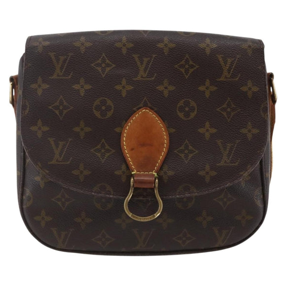 LOUIS VUITTON Monogram Saint Cloud GM Shoulder Bag M51242 LV Auth 146119