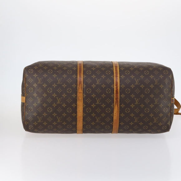 LOUIS VUITTON Monogram Keepall Bandouliere 60 Boston Bag M41412 LV Auth 146122