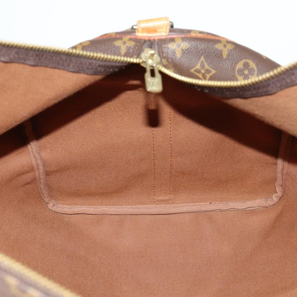 LOUIS VUITTON Monogram Keepall Bandouliere 60 Boston Bag M41412 LV Auth 146122