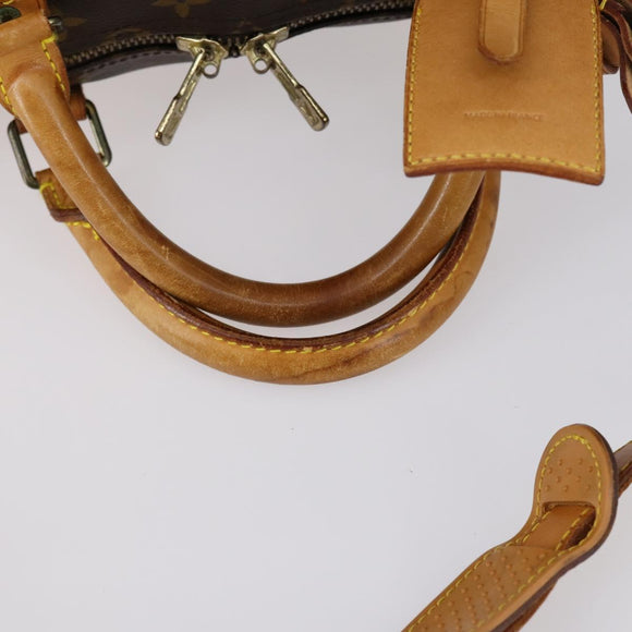 LOUIS VUITTON Monogram Keepall Bandouliere 60 Boston Bag M41412 LV Auth 146122