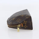 LOUIS VUITTON Monogram Pochette Cosmetic PM Pouch M43998 LV Auth 146123-3
