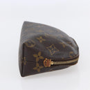 LOUIS VUITTON Monogram Pochette Cosmetic PM Pouch M43998 LV Auth 146123-4