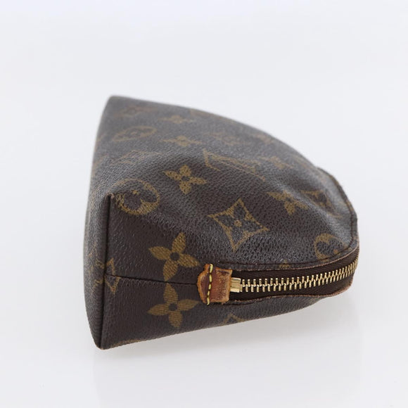 LOUIS VUITTON Monogram Pochette Cosmetic PM Pouch M43998 LV Auth 146123