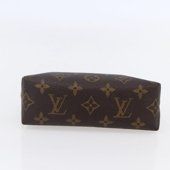 LOUIS VUITTON Monogram Pochette Cosmetic PM Pouch M43998 LV Auth 146123