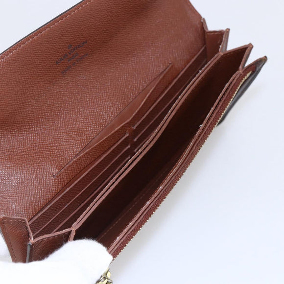 LOUIS VUITTON Monogram Portefeuille Acordion Long Wallet M58008 LV Auth 146124