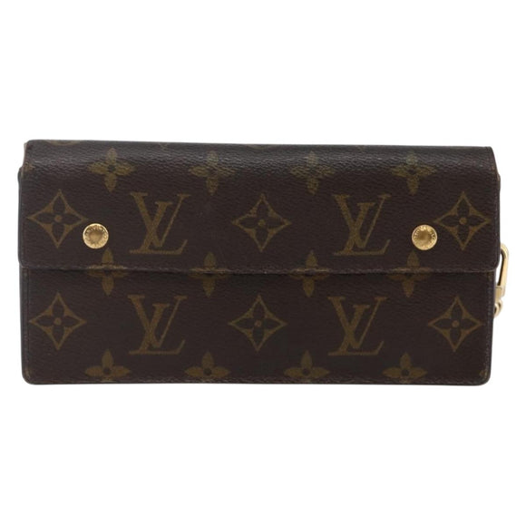 LOUIS VUITTON Monogram Portefeuille Acordion Long Wallet M58008 LV Auth 146124
