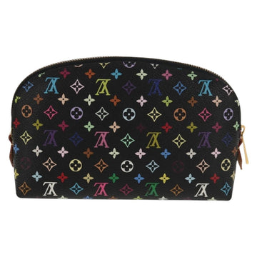 LOUIS VUITTON Monogram Multicolor Pochette Pouch Black M47355 LV Auth 146126V - 0