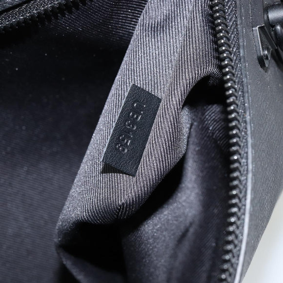 LOUIS VUITTON taiga rainbow Chain Pochette A4 Bag Black M30347 LV Auth 146128