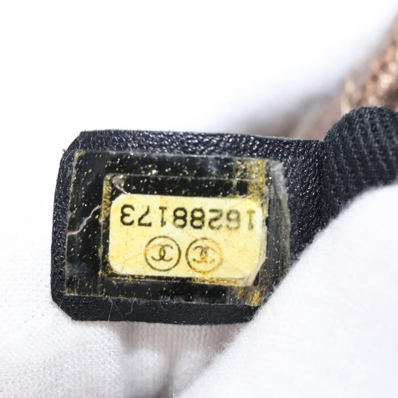 CHANEL Matelasse Chain Shoulder Bag Caviar Skin Brown CC Auth 146129