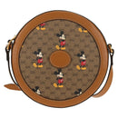 GUCCI Micro GG Supreme Disney Collaboration Bag PVC Beige 603938 Auth 146131M-14