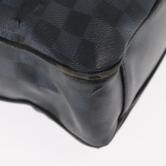 LOUIS VUITTON Damier Cobalt Porte Documents Business Bag N41347 LV Auth 146133