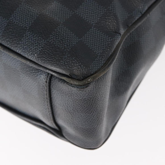 LOUIS VUITTON Damier Cobalt Porte Documents Business Bag N41347 LV Auth 146133