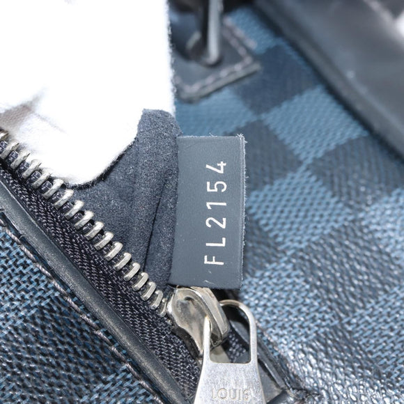 LOUIS VUITTON Damier Cobalt Porte Documents Business Bag N41347 LV Auth 146133