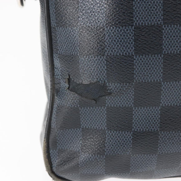 LOUIS VUITTON Damier Cobalt Porte Documents Business Bag N41347 LV Auth 146133