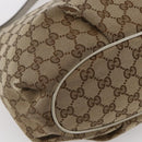 GUCCI GG Canvas Shoulder Bag outlet Beige Auth 146141-14
