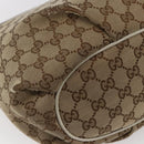 GUCCI GG Canvas Shoulder Bag outlet Beige Auth 146141-16