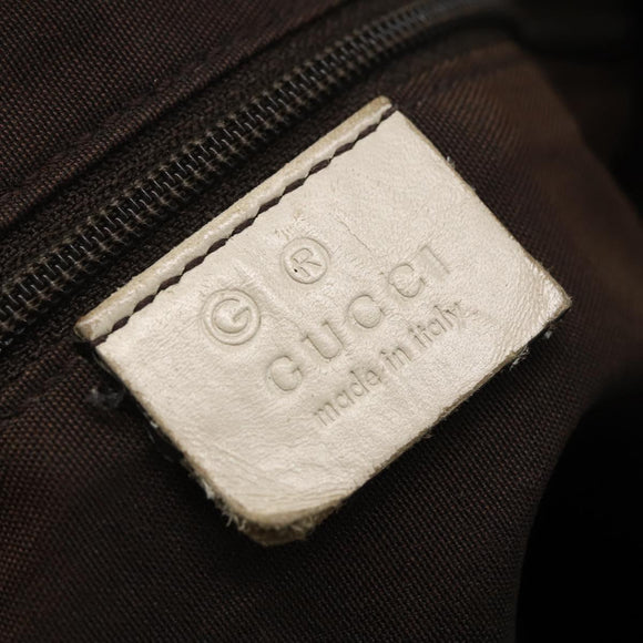 GUCCI GG Canvas Shoulder Bag outlet Beige Auth 146141