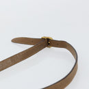 GUCCI GG Canvas Web Sherry Line Shoulder Bag PVC Leather Beige Red Auth 146143-8