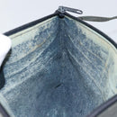 GUCCI GG Canvas Sherry Line Shoulder Bag PVC Leather Navy Red Auth 146144-20