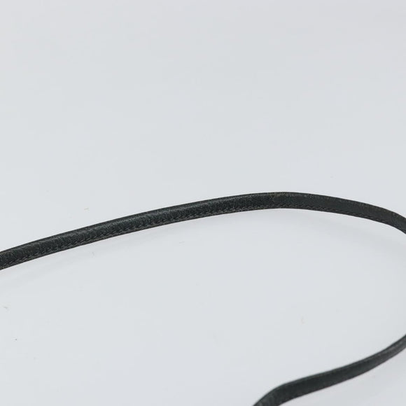 GUCCI GG Canvas Sherry Line Shoulder Bag PVC Leather Navy Red Auth 146144