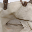 GUCCI GG Canvas Tote Bag Beige Auth 146146-17