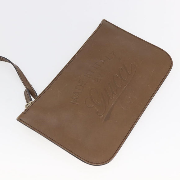 GUCCI GG Canvas Tote Bag Beige Auth 146146