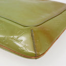 LOUIS VUITTON Monogram Vernis Thompson Street Bag Baby Blue M91009 Auth 146149-15