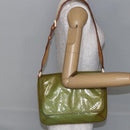 LOUIS VUITTON Monogram Vernis Thompson Street Bag Baby Blue M91009 Auth 146149-20