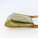 LOUIS VUITTON Monogram Vernis Thompson Street Bag Baby Blue M91009 Auth 146149-4