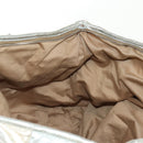 Miu Miu Hand Bag Leather 2way Champagne Gold Silver Auth 146159-25